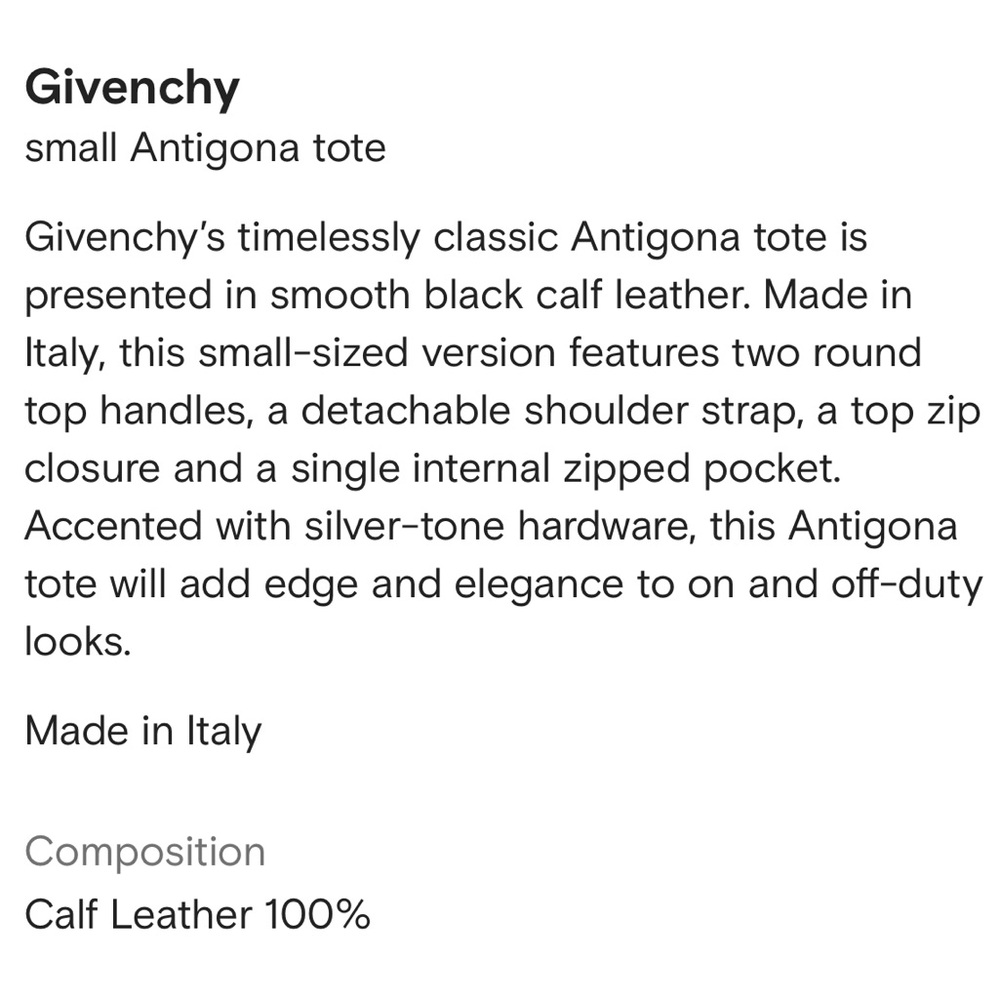 Authentic Givenchy Small Antigona bag in Aubergine - Picture 15 of 16